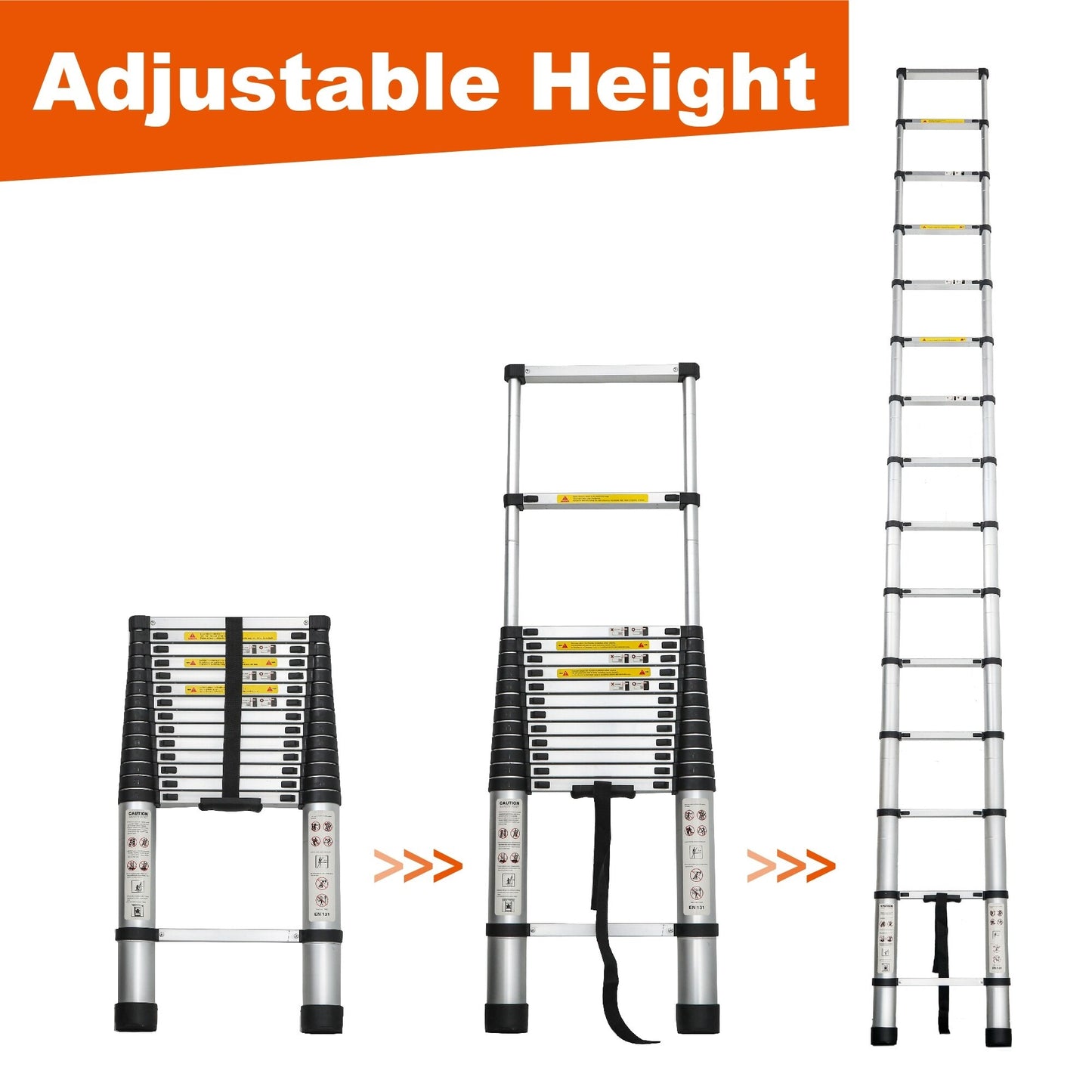 Portable Multi-Purpose Aluminum Telescopic Extension Ladder