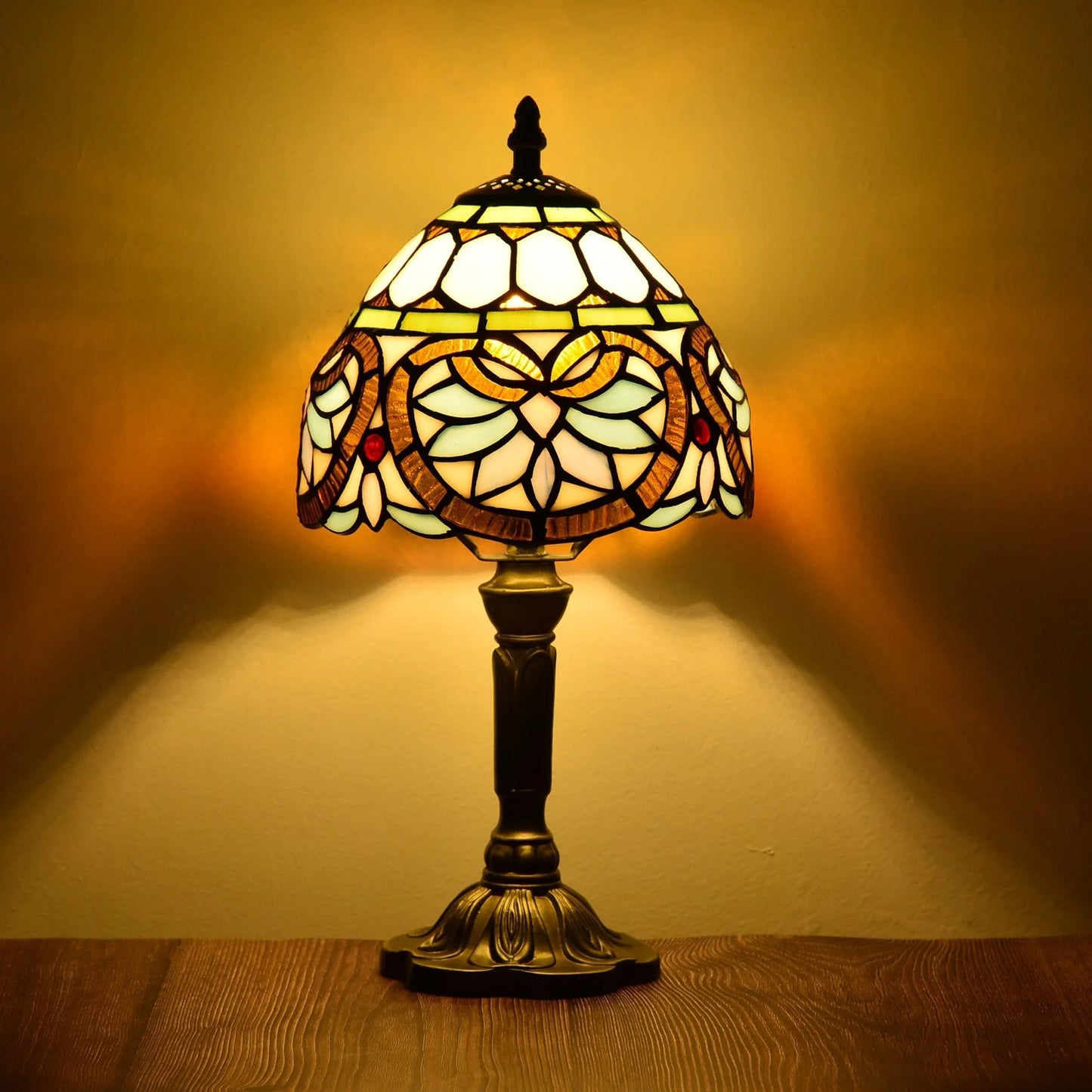 Tiffany Style Baroque Table Lamp - 2