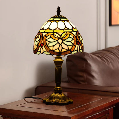 Tiffany Style Baroque Table Lamp - 2