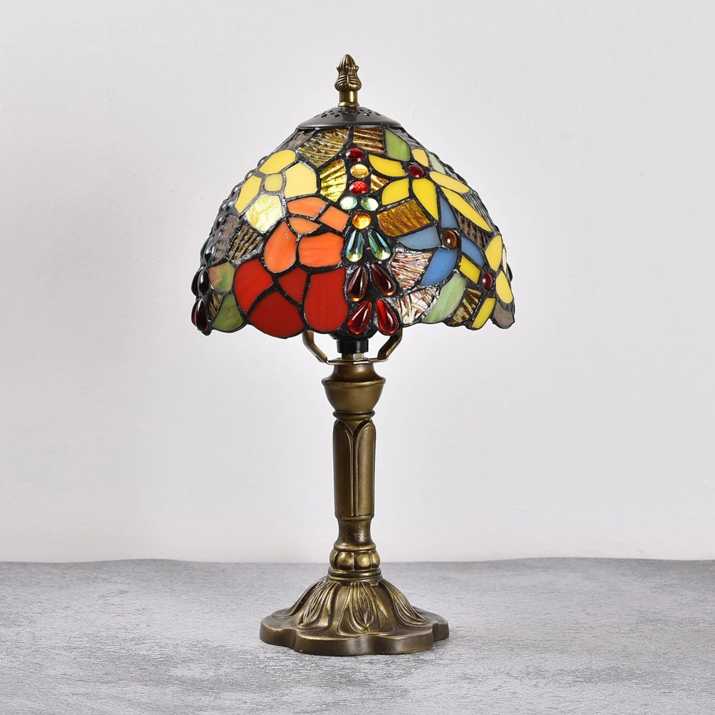 Tiffany Style Floral Table Lamp